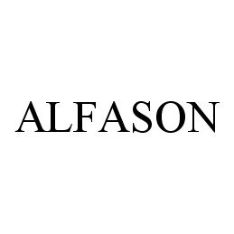 Trademark Logo ALFASON