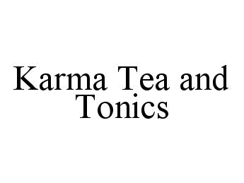  KARMA TEA AND TONICS