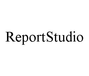 Trademark Logo REPORTSTUDIO