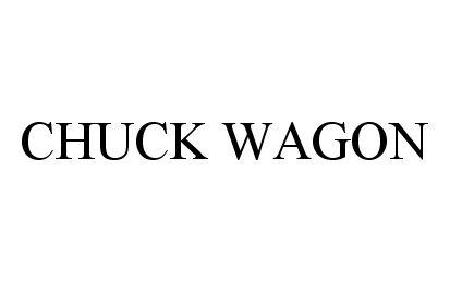  CHUCK WAGON