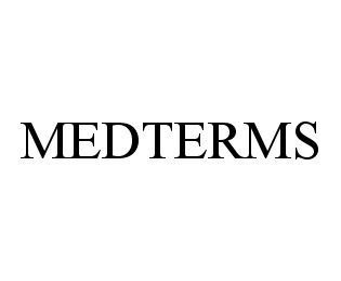  MEDTERMS
