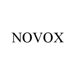 Trademark Logo NOVOX