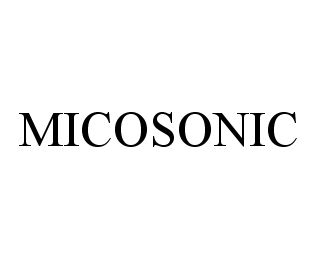 Trademark Logo MICOSONIC