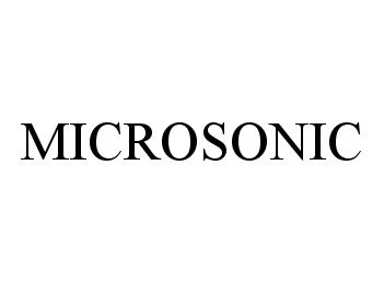  MICROSONIC