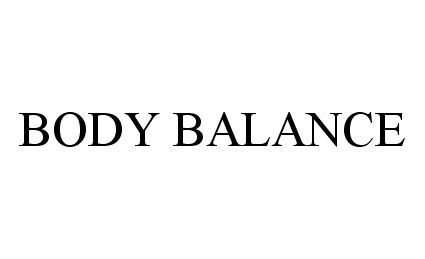 BODY BALANCE