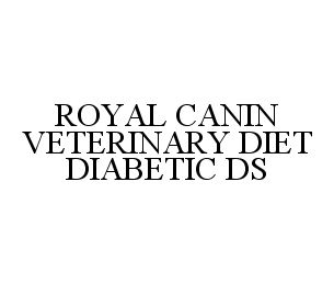  ROYAL CANIN VETERINARY DIET DIABETIC DS
