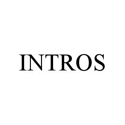 Trademark Logo INTROS