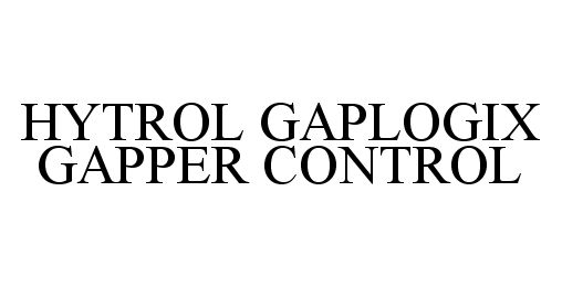 Trademark Logo HYTROL GAPLOGIX GAPPER CONTROL