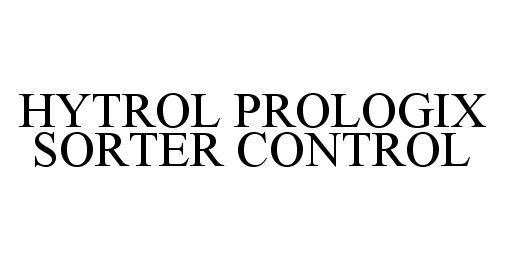  HYTROL PROLOGIX SORTER CONTROL