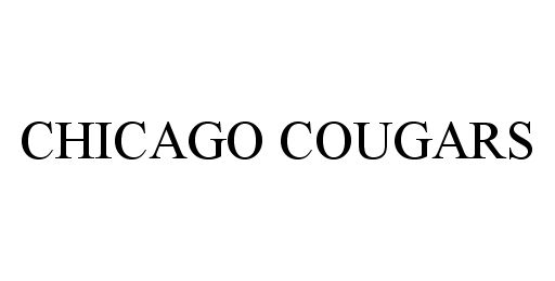 Trademark Logo CHICAGO COUGARS