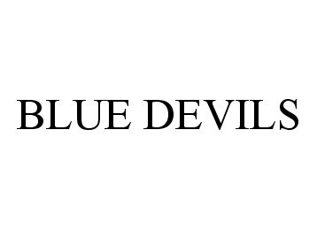 Trademark Logo BLUE DEVILS