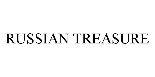 Trademark Logo RUSSIAN TREASURE