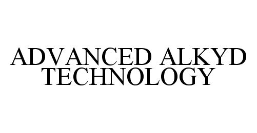  ADVANCED ALKYD TECHNOLOGY