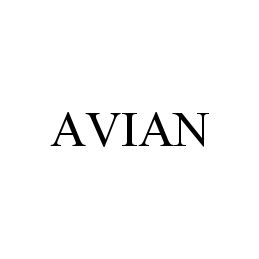 Trademark Logo AVIAN