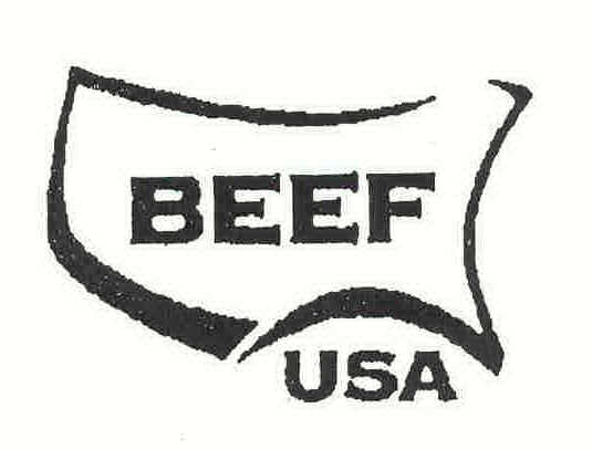 Trademark Logo BEEF USA