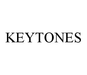 Trademark Logo KEYTONES