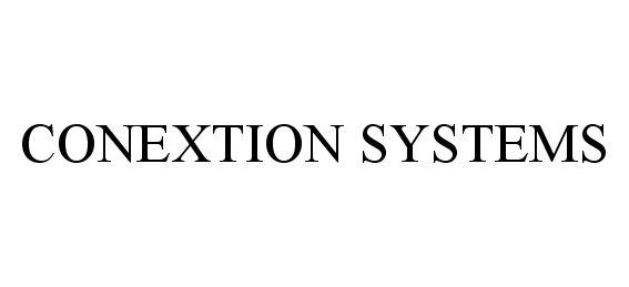  CONEXTION SYSTEMS