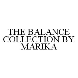 Trademark Logo THE BALANCE COLLECTION BY MARIKA