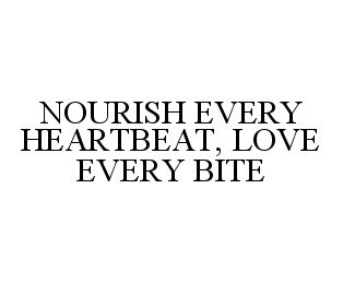  NOURISH EVERY HEARTBEAT, LOVE EVERY BITE