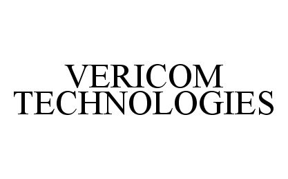  VERICOM TECHNOLOGIES