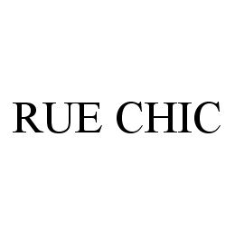 Trademark Logo RUE CHIC