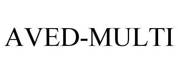 Trademark Logo AVED-MULTI