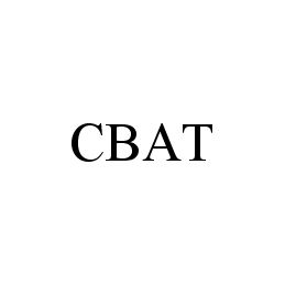 Trademark Logo CBAT