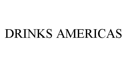 Trademark Logo DRINKS AMERICAS