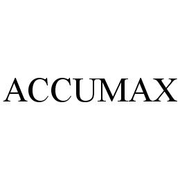 Trademark Logo ACCUMAX