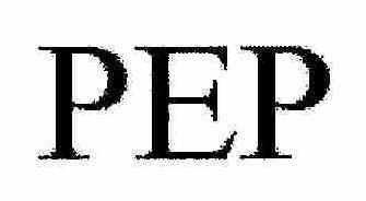 Trademark Logo PEP