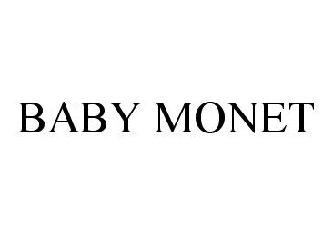 Trademark Logo BABY MONET