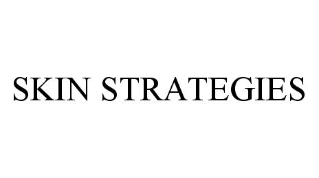 Trademark Logo SKIN STRATEGIES