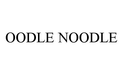 Trademark Logo OODLE NOODLE