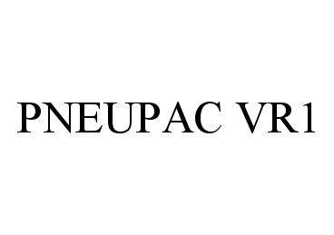 Trademark Logo PNEUPAC VR1