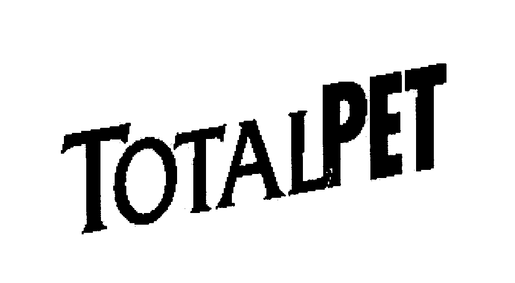 Trademark Logo TOTALPET