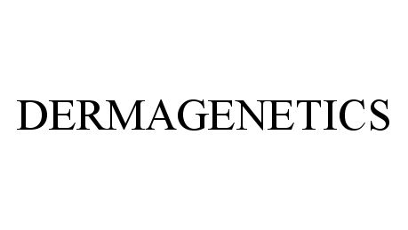 Trademark Logo DERMAGENETICS
