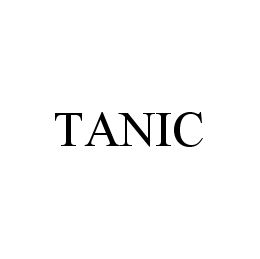 Trademark Logo TANIC