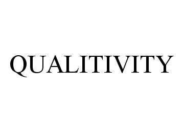 Trademark Logo QUALITIVITY