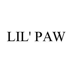 Trademark Logo LIL' PAW