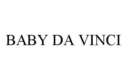 Trademark Logo BABY DA VINCI