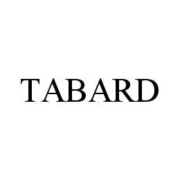 Trademark Logo TABARD