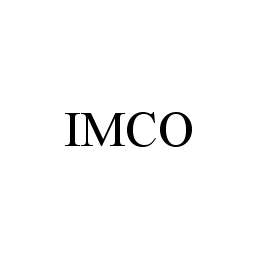 Trademark Logo IMCO