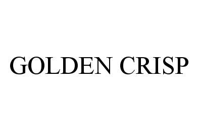 Trademark Logo GOLDEN CRISP