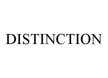 Trademark Logo DISTINCTION