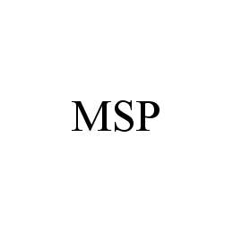 Trademark Logo MSP