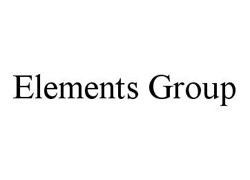 Trademark Logo ELEMENTS GROUP