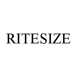 Trademark Logo RITESIZE