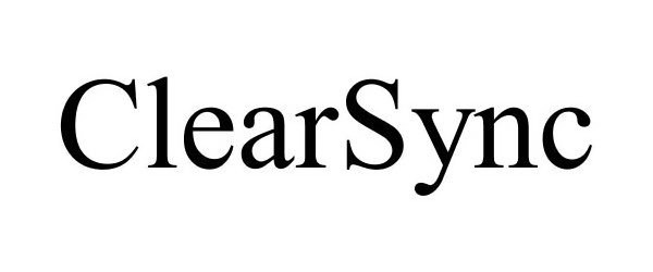 Trademark Logo CLEARSYNC