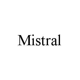 Trademark Logo MISTRAL