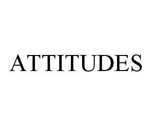  ATTITUDES